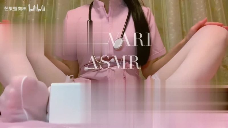 ASMRナースの足裏治療オイルマッサージ_タイツ_足耳かき_スクラッチ_睡眠導入-blog